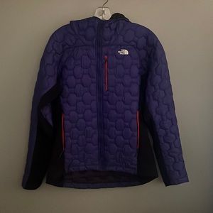 The North Face Purple Quilted Jacket, Size M